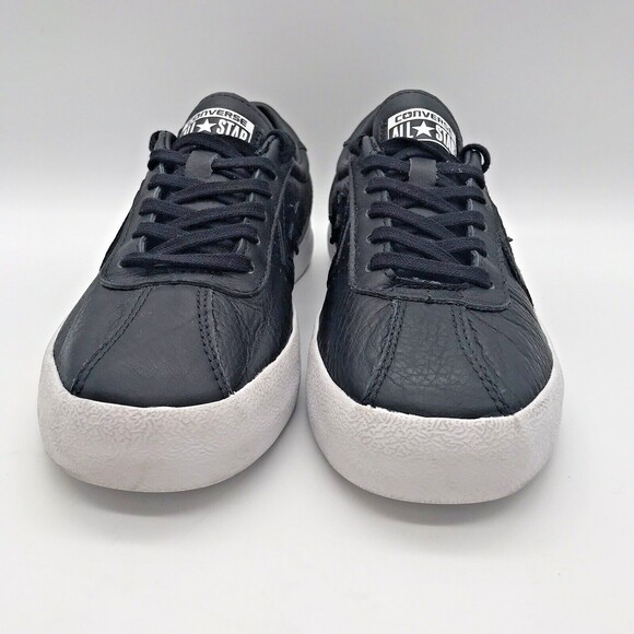 Converse All Star Breakpoint OX Black & White Leather Womens 7.5 Mens 6 Sneakers - Picture 2 of 10